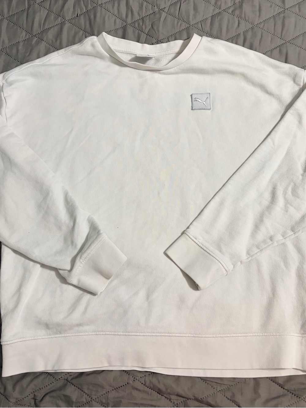 Adidas white sweatshirt